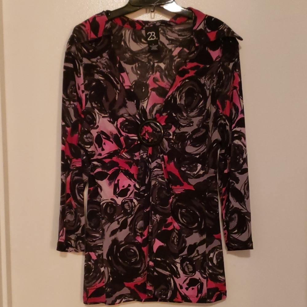 SALE - Deep V Tunic size Large